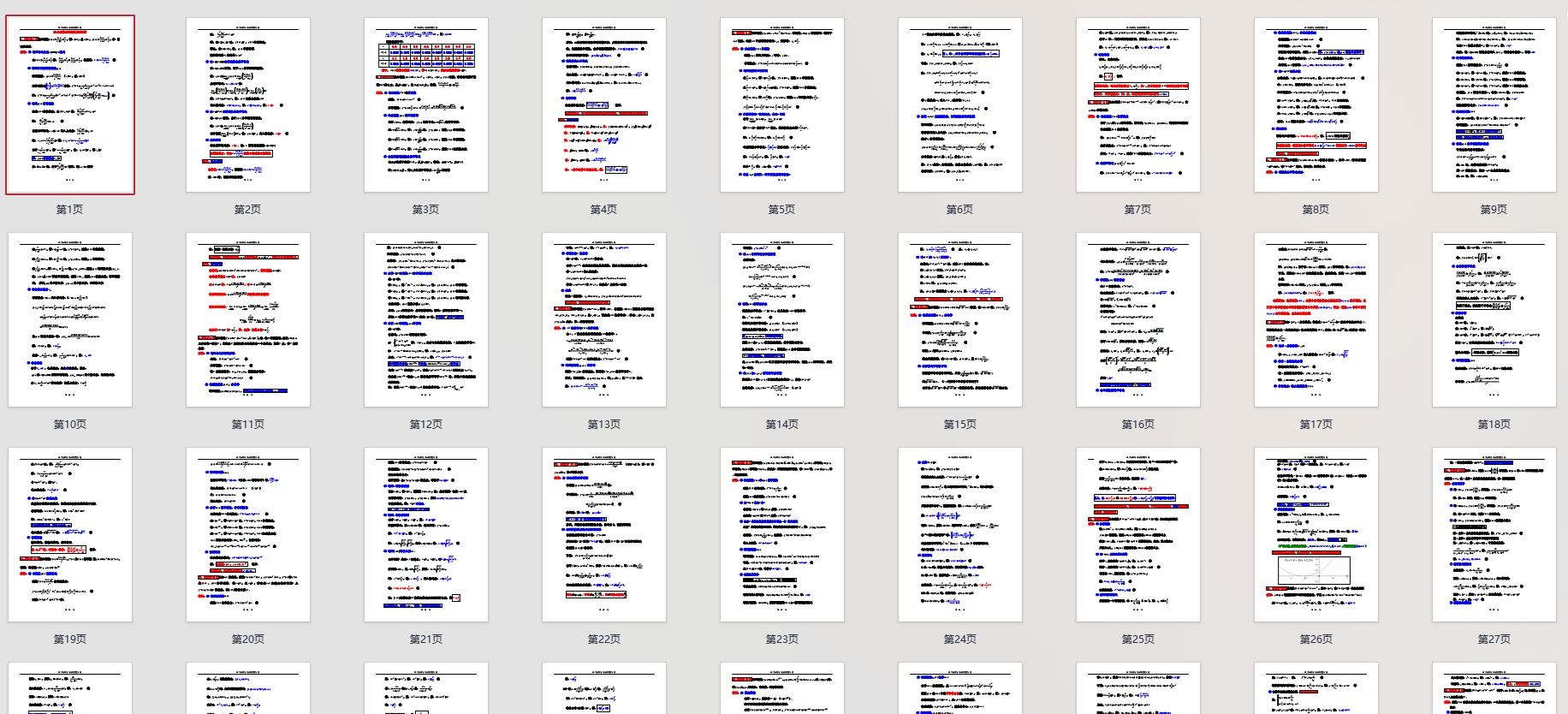 高考数学《23 个函数与导函数类型专题》
