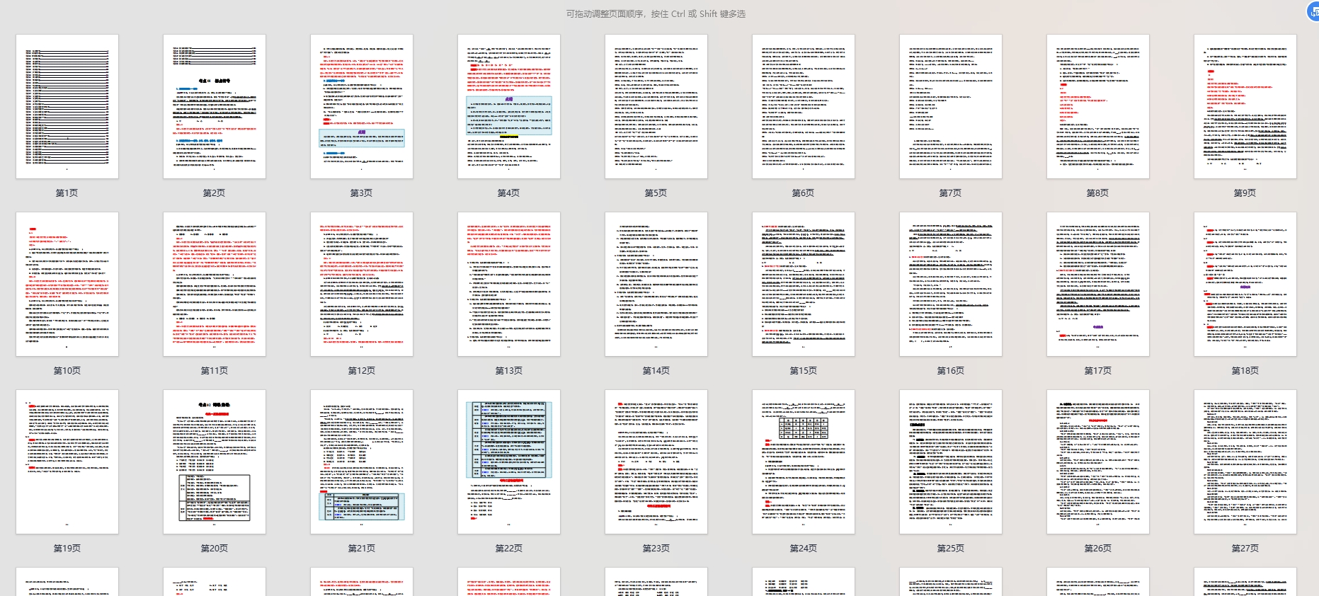 高考语文专题复习集锦(PDF版含解析)