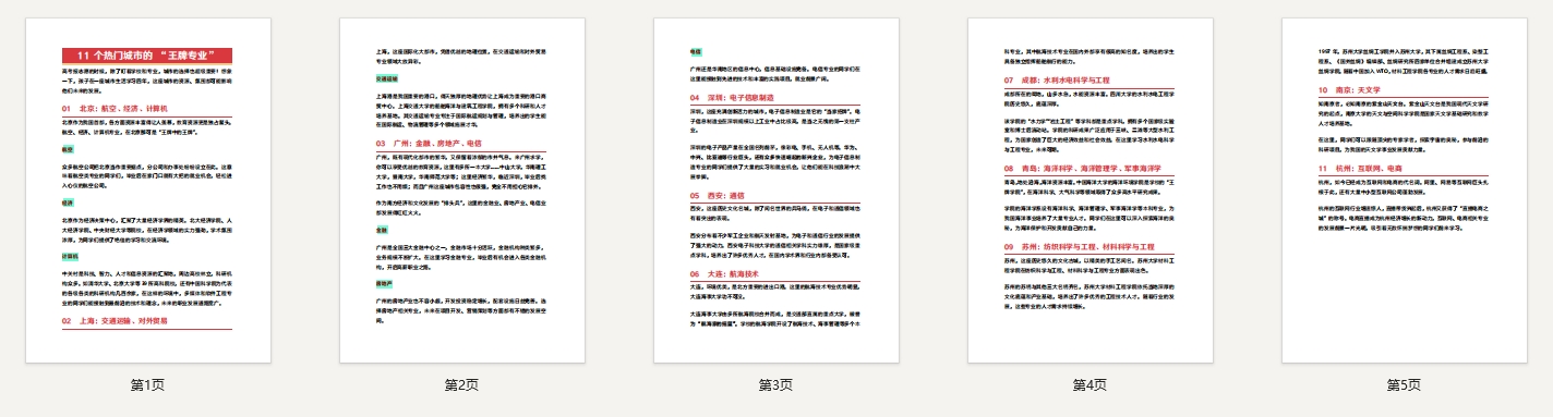 2025高考志愿填报参考：11 个热门城市的 “王牌专业”