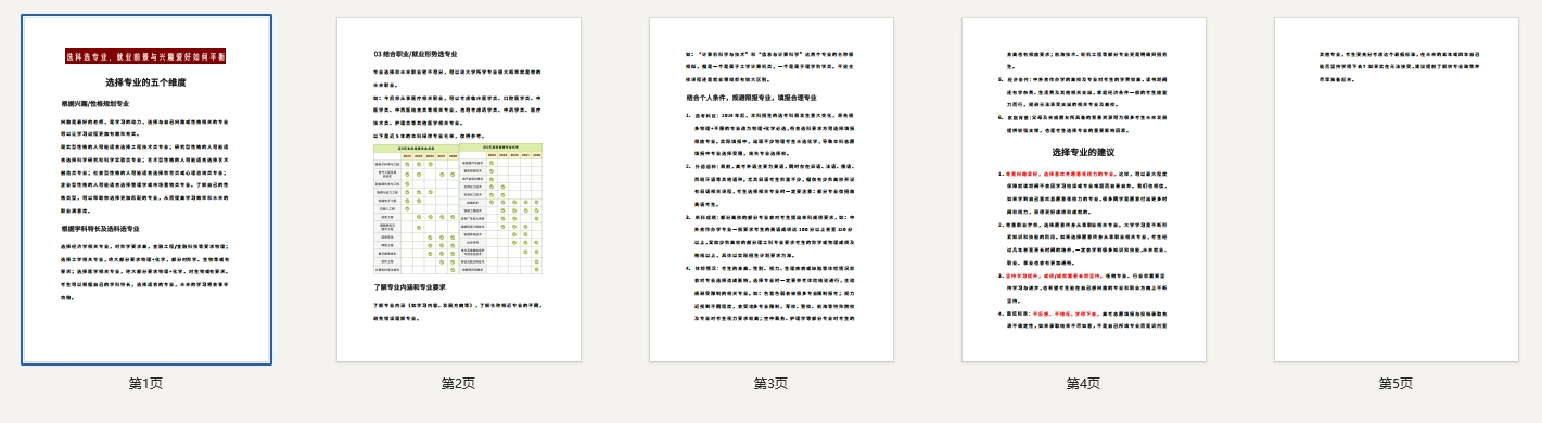 选科选专业，就业前景与兴趣爱好如何平衡