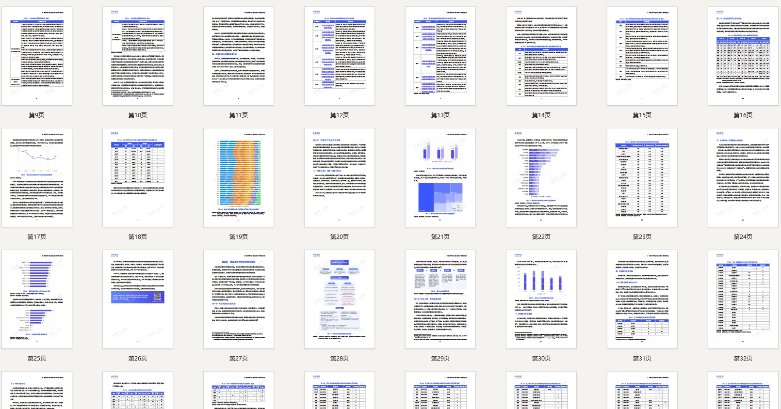《中国大学专业建设发展水平分析报告》PDF下载