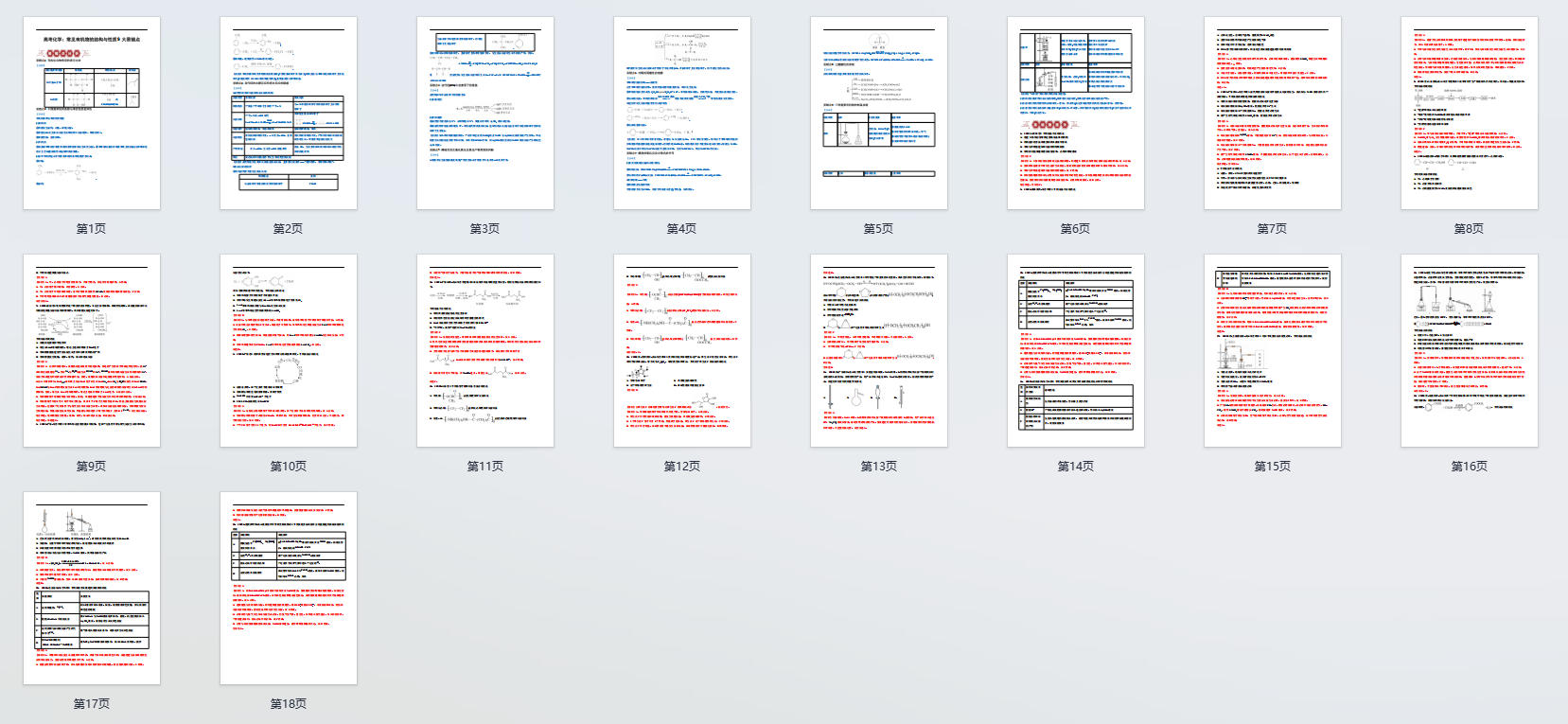 高考化学:常见有机物的结构与性质9大易错点