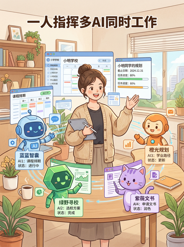 多智能体架构：让高考规划师一个人顶一个团队！