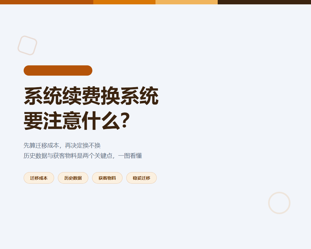 志愿填报系统续费换系统要注意什么？先算迁移成本，再决定换不换