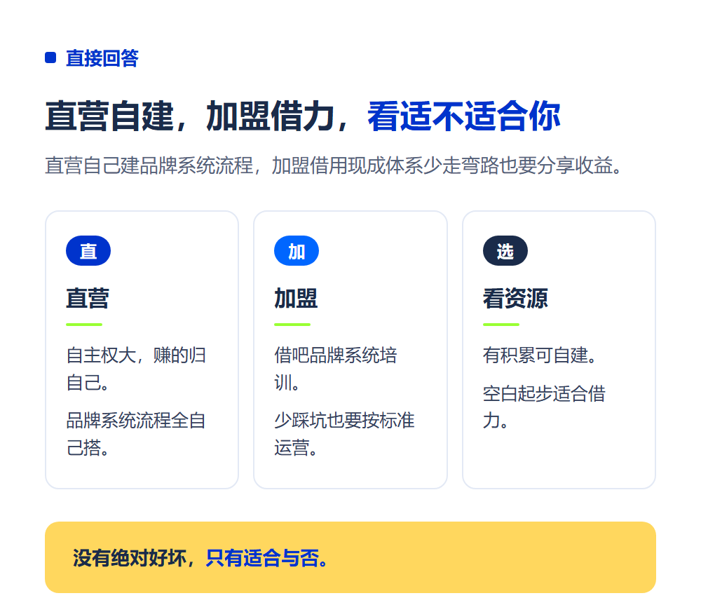 高考志愿填报加盟和直营有什么区别?两种模式对比