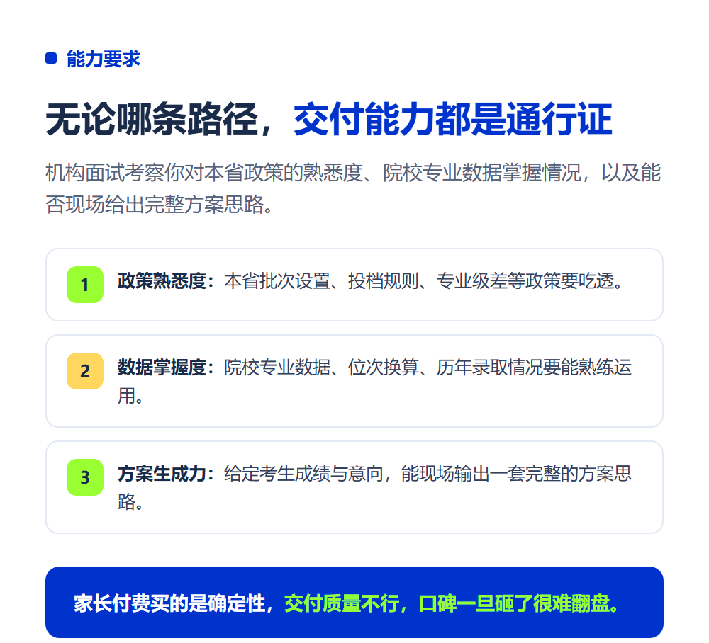 高考志愿规划师好就业吗?真实就业前景与方向分析