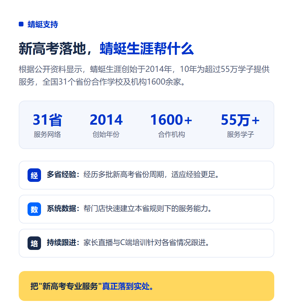 新高考省份做志愿填报加盟怎么做？新高考机遇与打法