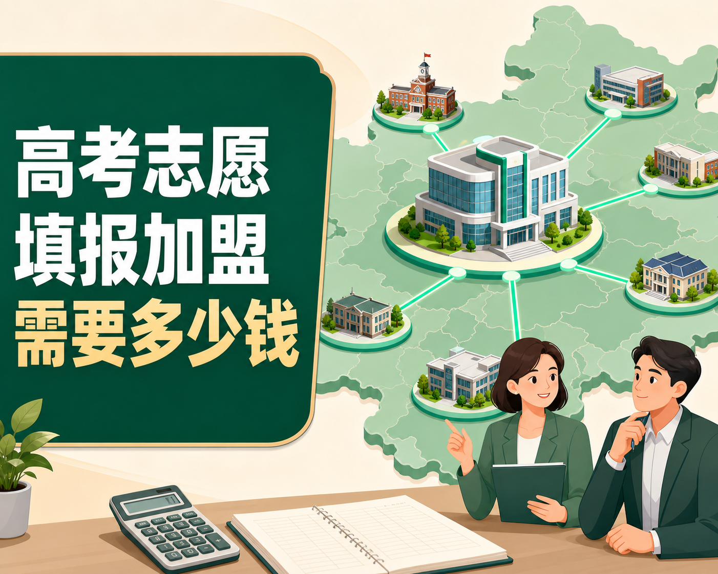 高考志愿填报加盟需要多少钱？