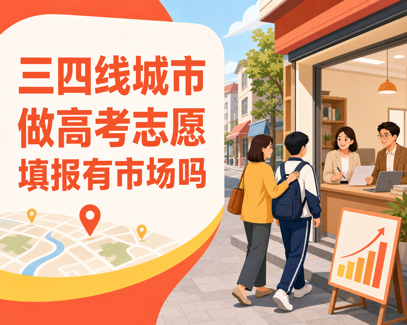 三四线城市做高考志愿填报有市场吗？