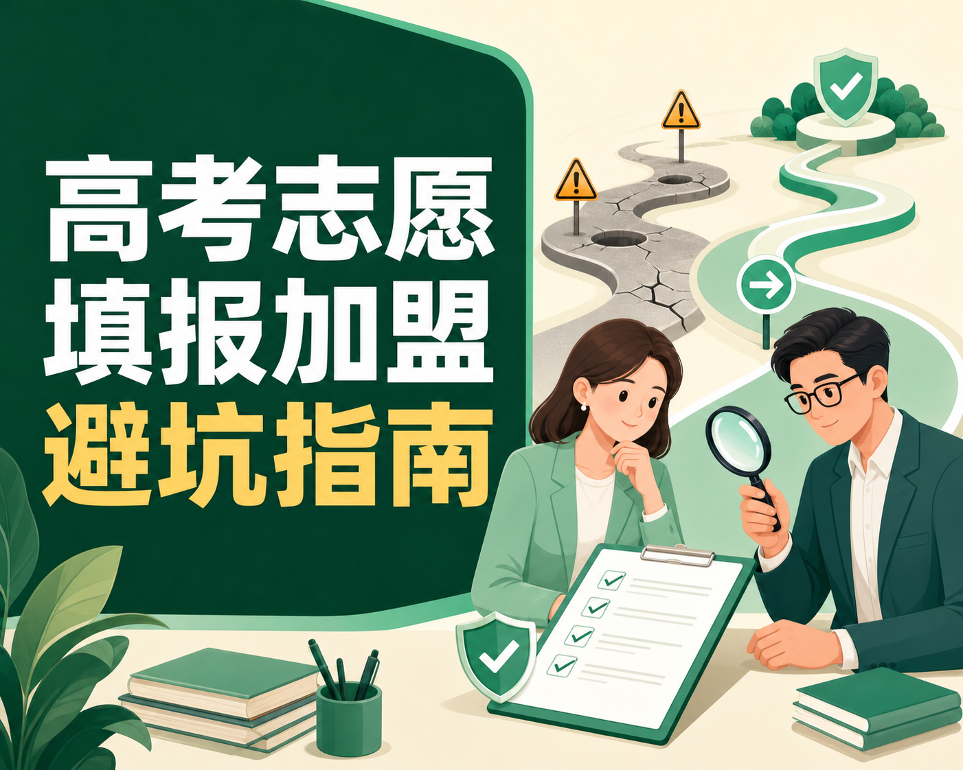 高考志愿填报加盟避坑指南！