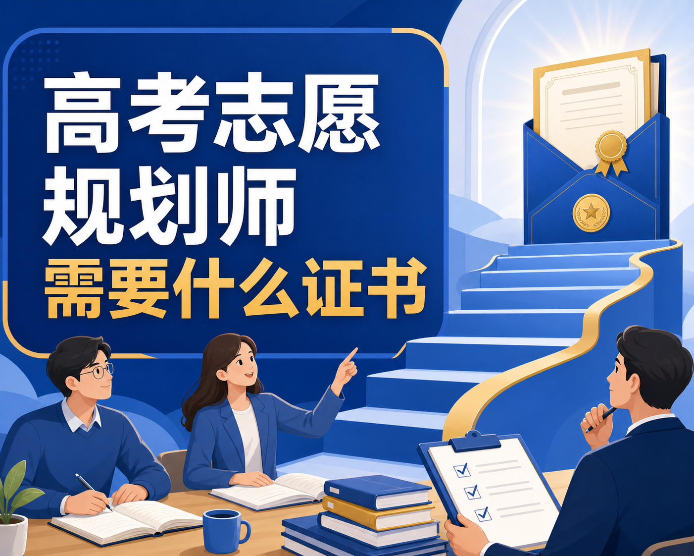 高考志愿规划师需要什么证书?