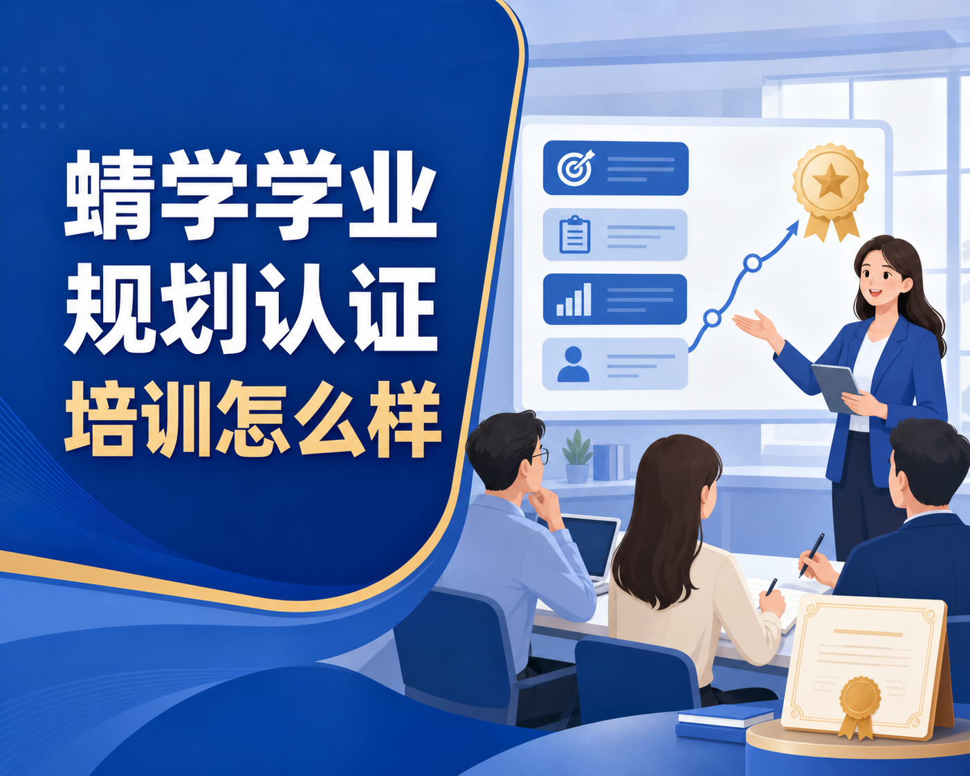 蜻学学业规划认证培训怎么样？