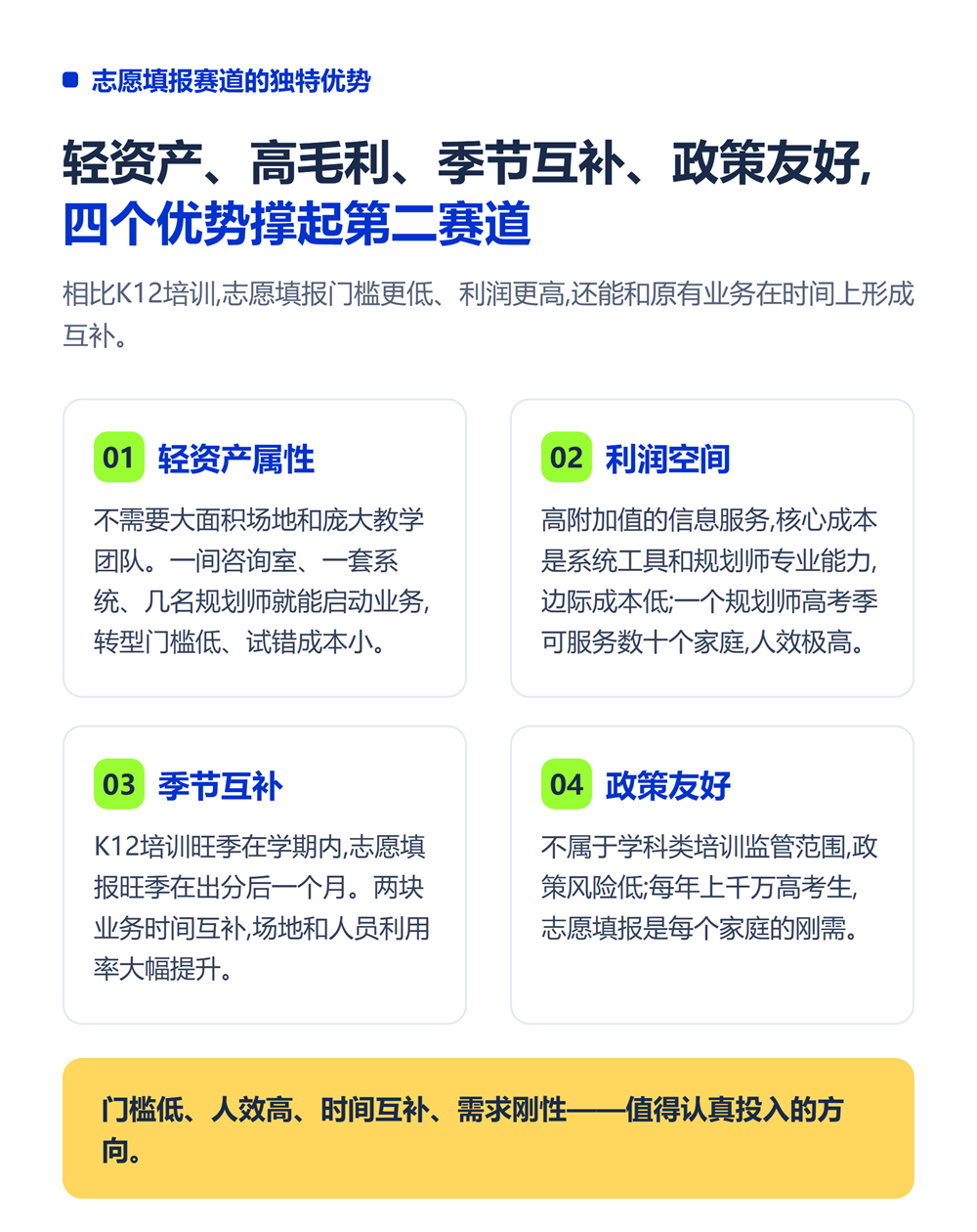 K12教培机构转型高考志愿填报:最佳第二赛道