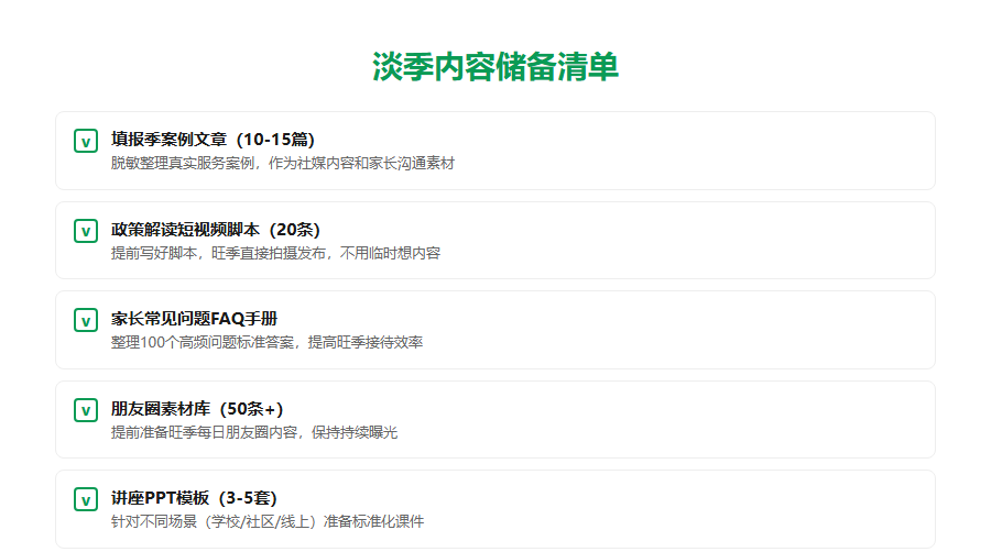 高考志愿填报机构淡季五个月怎么安排?