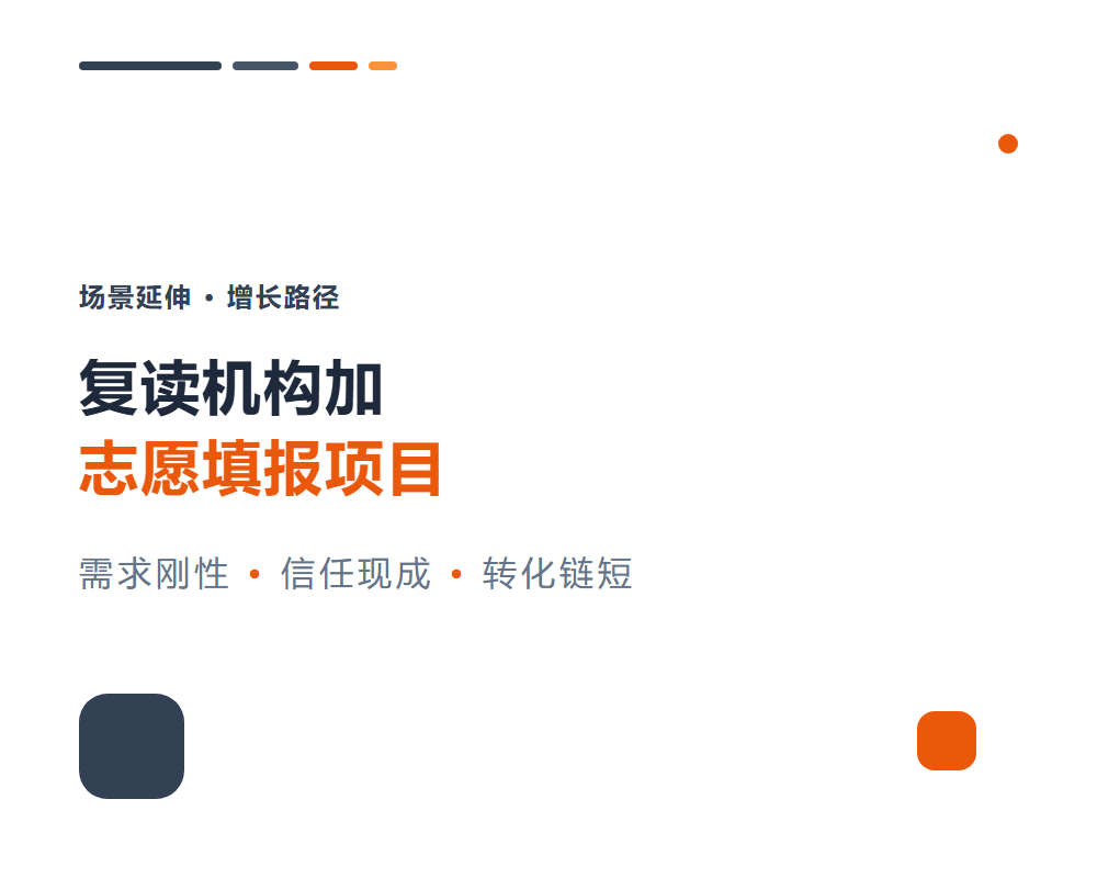 复读机构能加高考志愿填报项目吗？场景延伸与增长路径