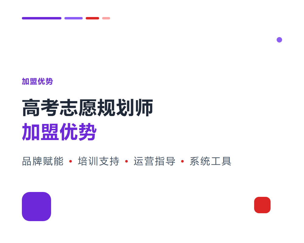 高考志愿规划师加盟有什么优势？品牌赋能与快速起步