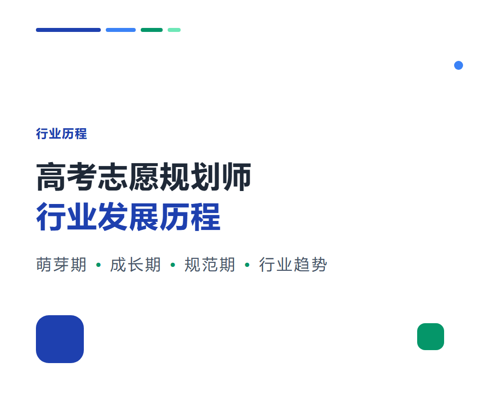 高考志愿规划师行业发展历程是怎样的？行业演变与趋势